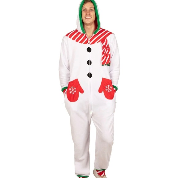 Tipsy Elves Holiday Snowman Onesie - Picture 1 of 1